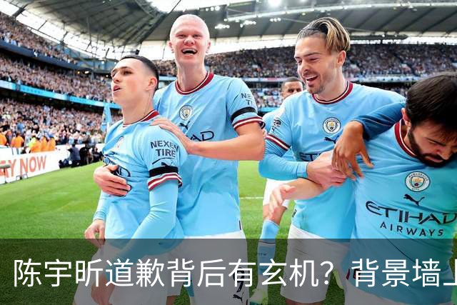 陈宇昕道歉背后有玄机？背景墙上的画，比旭日旗更让人后背发凉！